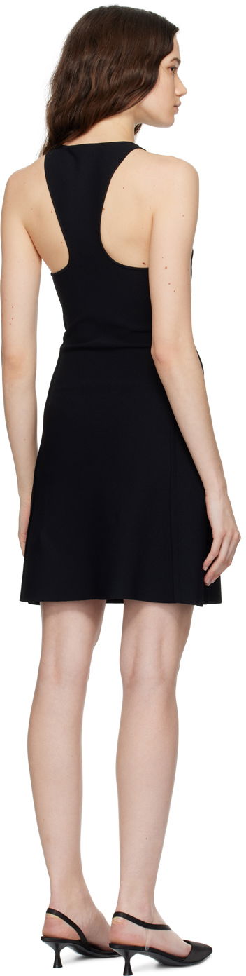 Kjole Stella McCartney Compact Minidress Sort | 6K0610S2076, 2