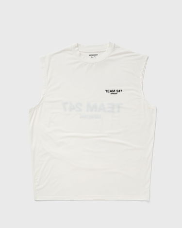 Tanktop Represent Clo Team 247 Oversized Hvid | 247M454-72, 3