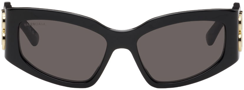 Solbriller Balenciaga Bossy Cat Sunglasses Sort | BB0321S-002