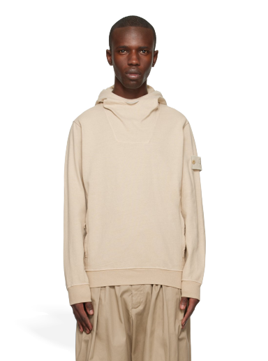 Sweatshirt Stone Island Ghost Piece Hvid | 7815612F3