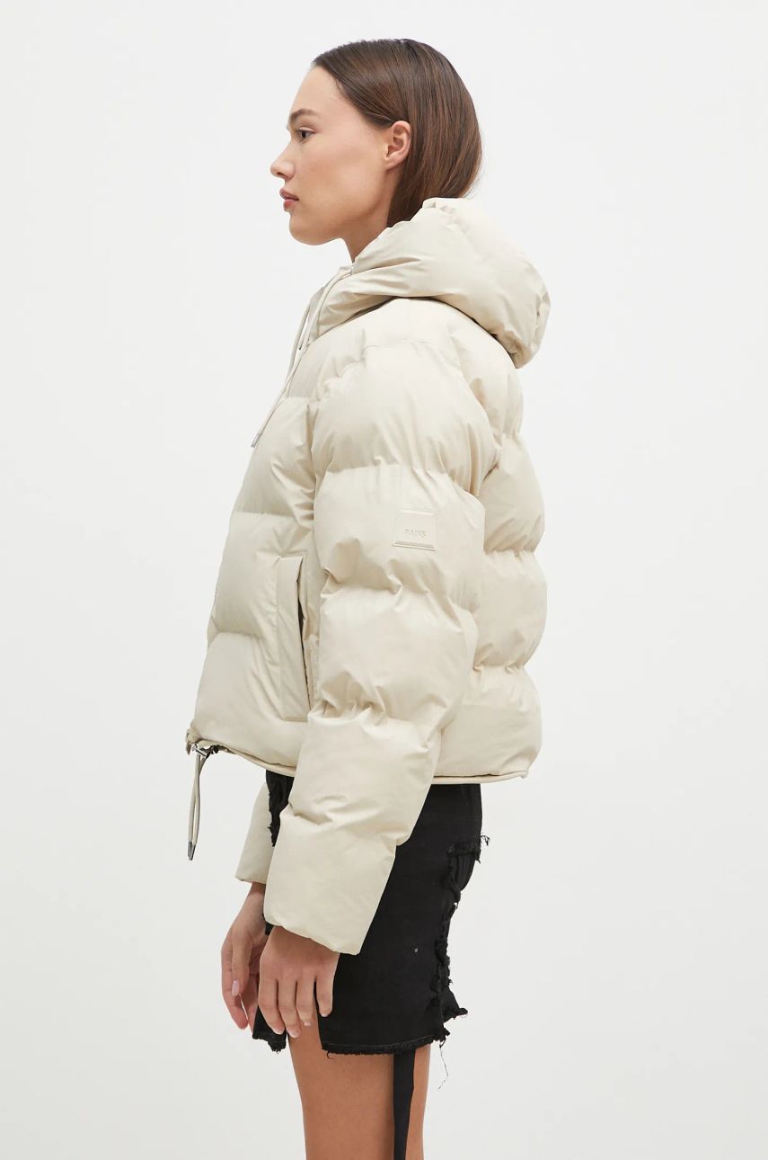 Puffer jakke Rains Alta Short Puffer Jacket Beige | 15150.26, 1