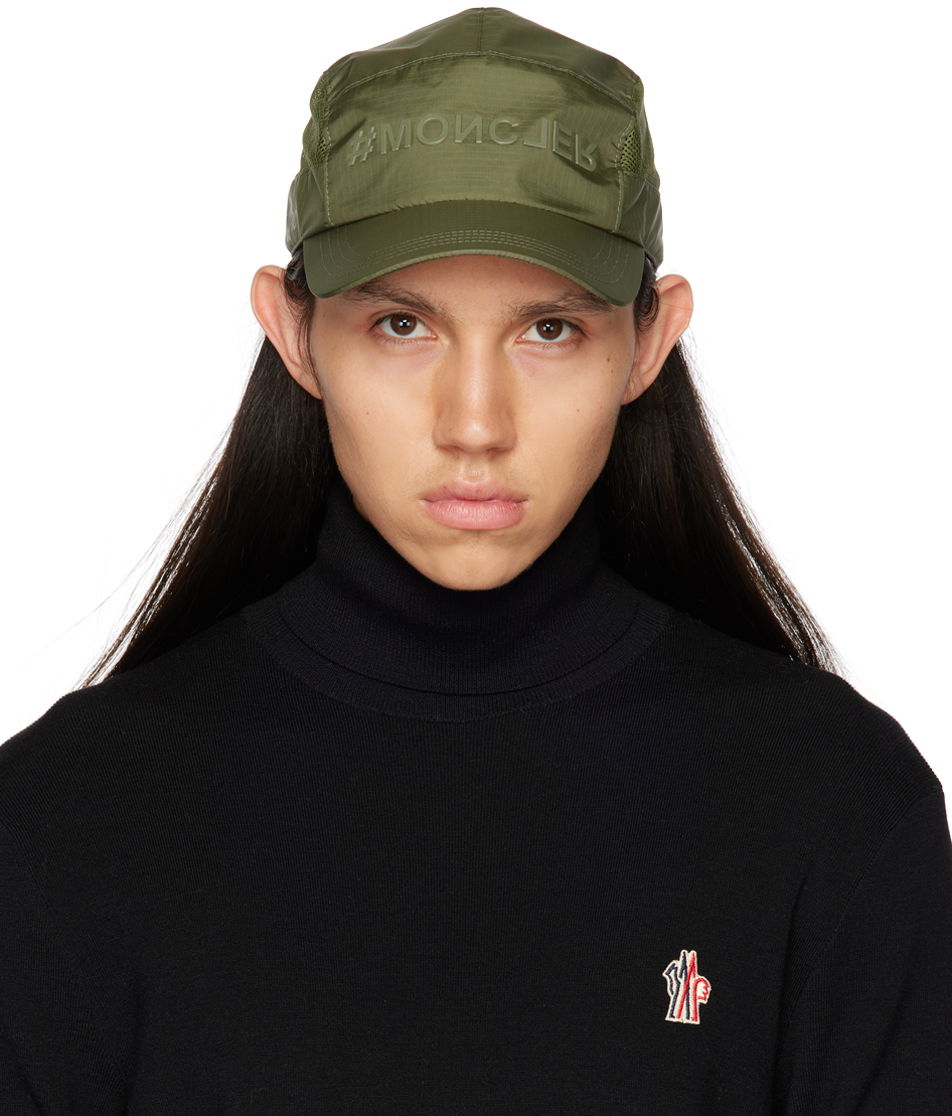 Kasket Moncler Grenoble Bonded Cap Grøn | I10973B0000554A7Q, 0
