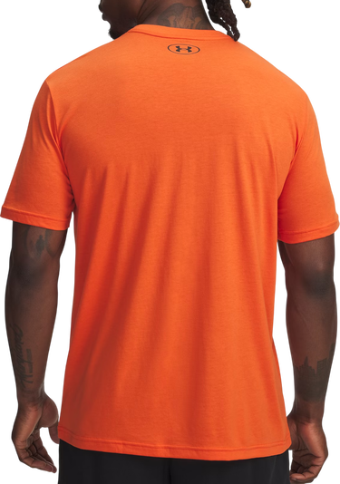 T-shirt Under Armour Project Rock Simple Branded T-Shirt Orange | 1387797-844, 2