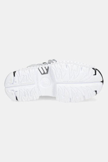Sneakers og sko VETEMENTS New Rock Edition Fire Platform Hvid | UA66SN100W, 4
