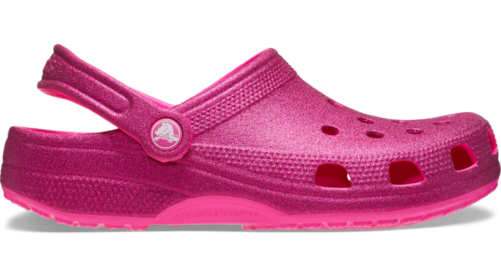Sneakers og sko Crocs Classic Glitter Clogs Pink Crush Lyserød | 205942-6TW