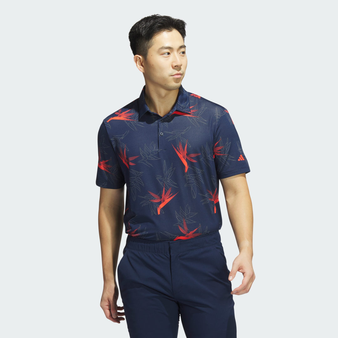 Polo skjorte adidas Originals Oasis Mesh Mørkeblå | IL9631, 1