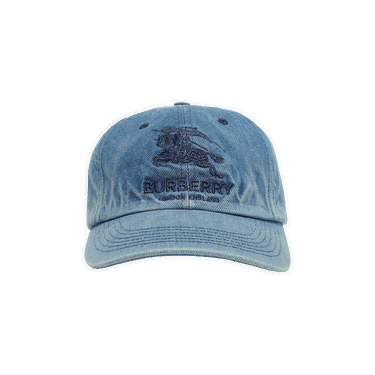 Kasket Supreme Burberry x Denim 6-Panel Blå | SS22H25 BLUE, 0