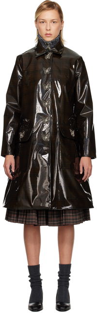 Chopova Lowena Squelchy Plaid Coat