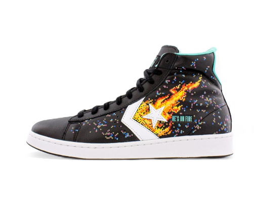 Skateboarding Converse NBA Jam Pro Leather Sort | 171313C