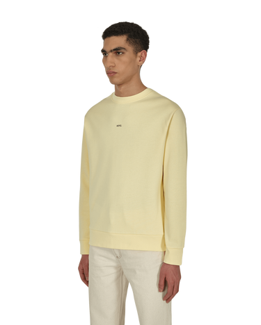 Sweatshirt A.P.C. Steve Logo Sweat Gul | COEIP-H27621-DAB, 2