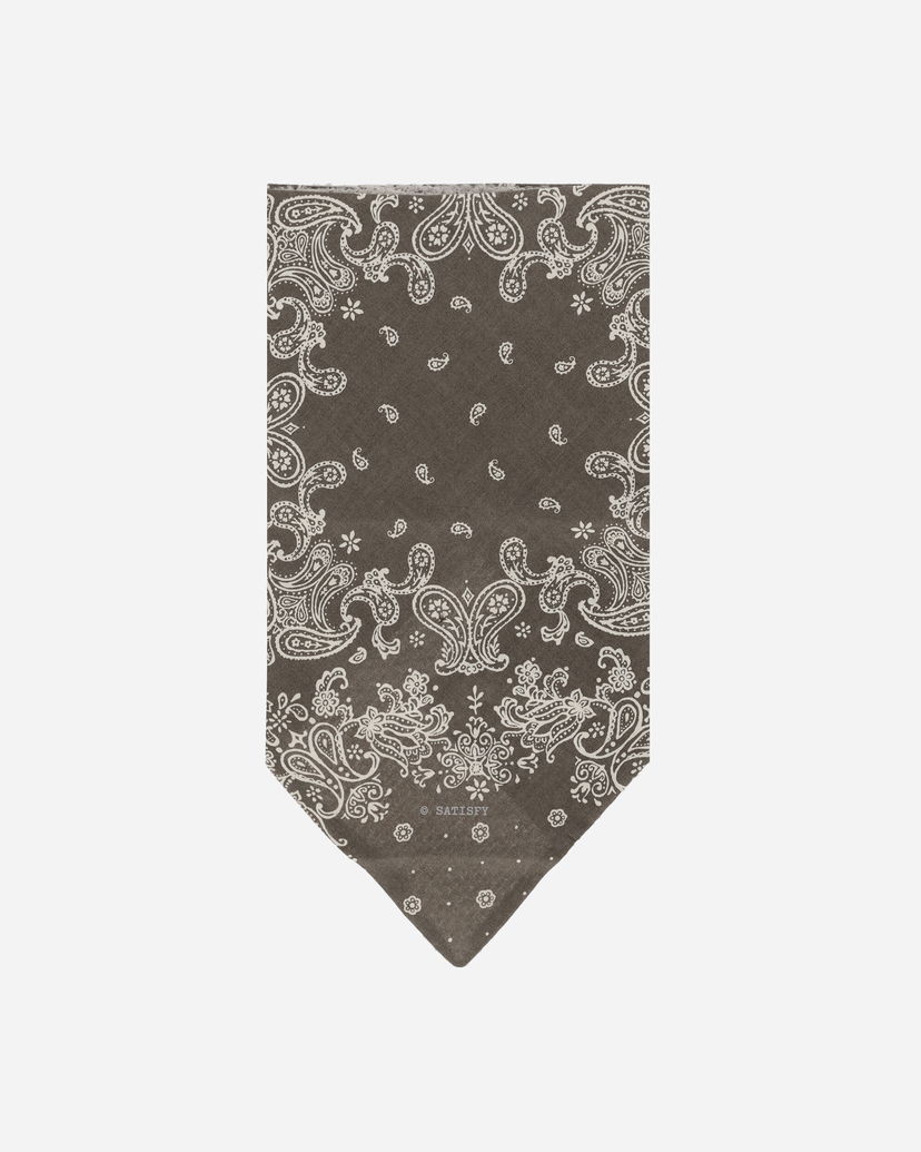 Tørklæde Satisfy GhostFleece AD Paisley Bandana Grå | 34000 KH