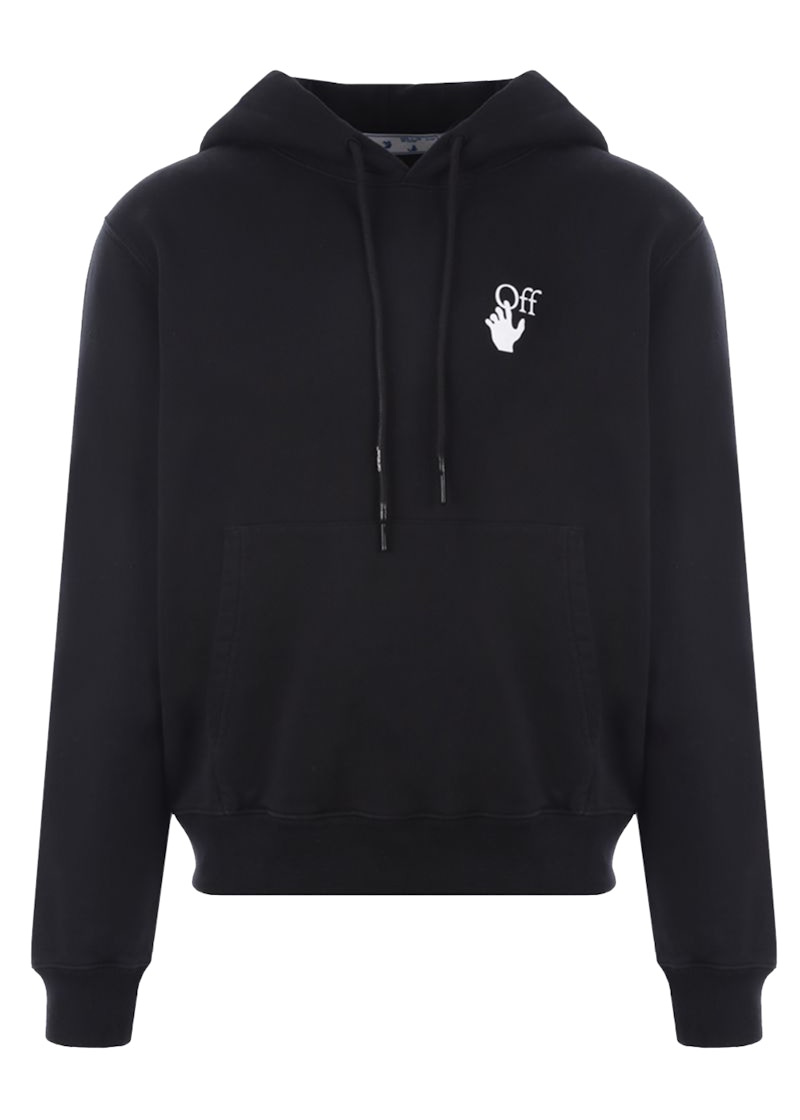 Sweatshirt Off-White Degrade Arrows Hoodie Sort | OMBB034F21FLE0021084/OMBB037F21FLE0051084