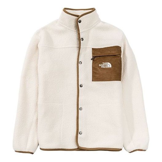 Sweater The North Face Fleece Winter Jacket Hvid | 4NB8-11P