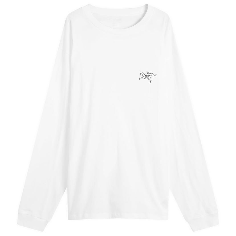 T-shirt Arcteryx Kragg Cotton Long Sleeve T-Shirt, Size XX-Large Hvid | X000009714-021939