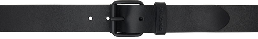 Bælter Carhartt WIP Script Leather Belt Sort | I030992