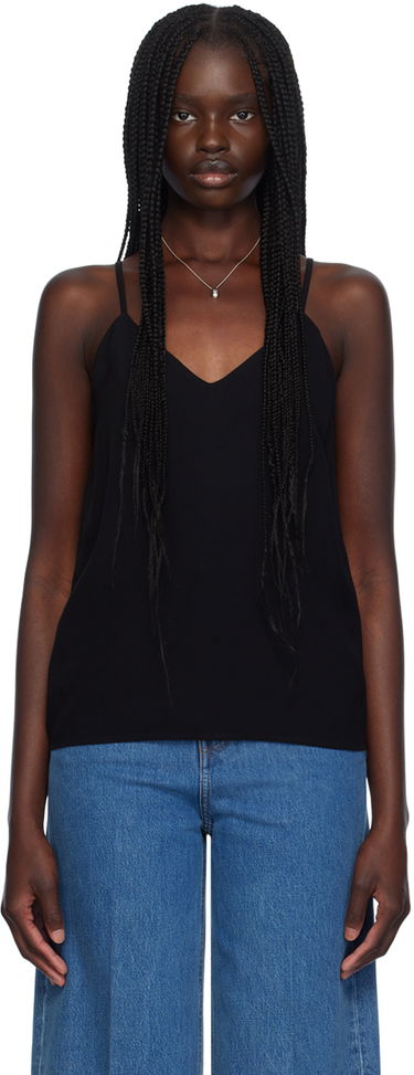 Tanktop TOTEME TOTEME V-Neck Camisole Sort | 243-WRT0334-FB0020, 0