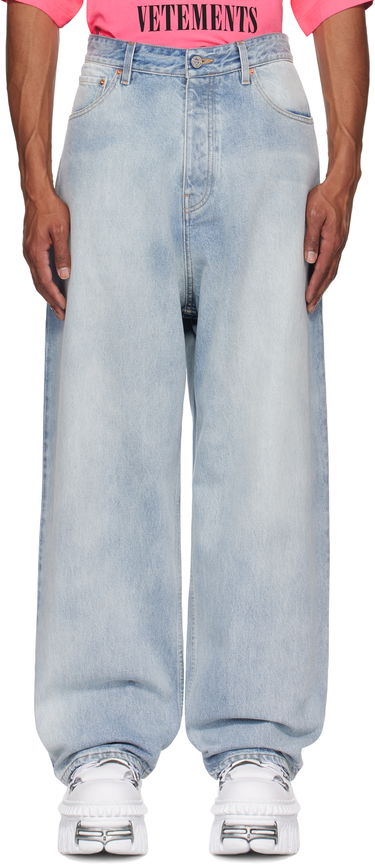 Jeans VETEMENTS Vetements Baggy Jeans Blå | UA66PA540L, 0