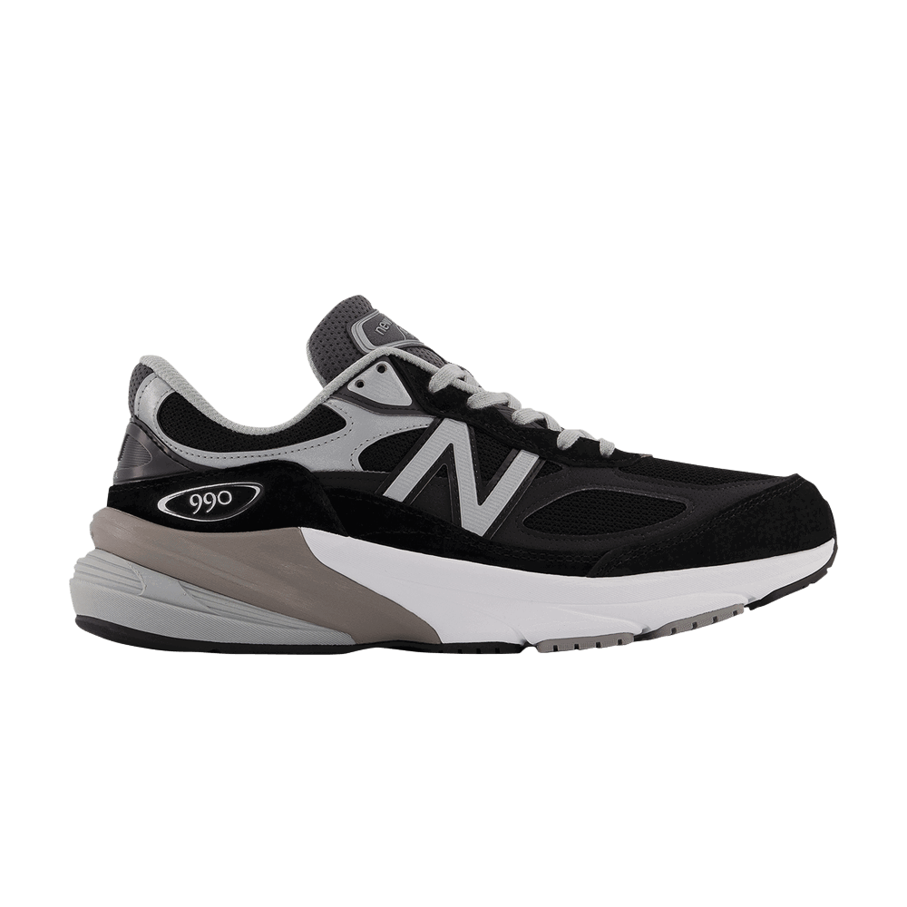 Sneakers og sko New Balance 990v6 MiUSA Black Grey White (Women's) Sort | W990BK6, 0