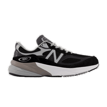 Sneakers og sko New Balance 990v6 MiUSA Black Grey White (Women's) Sort | W990BK6, 0