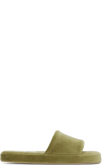 Tøj The Row The Row Pillow Slippers Grøn | F1610-L255, 0