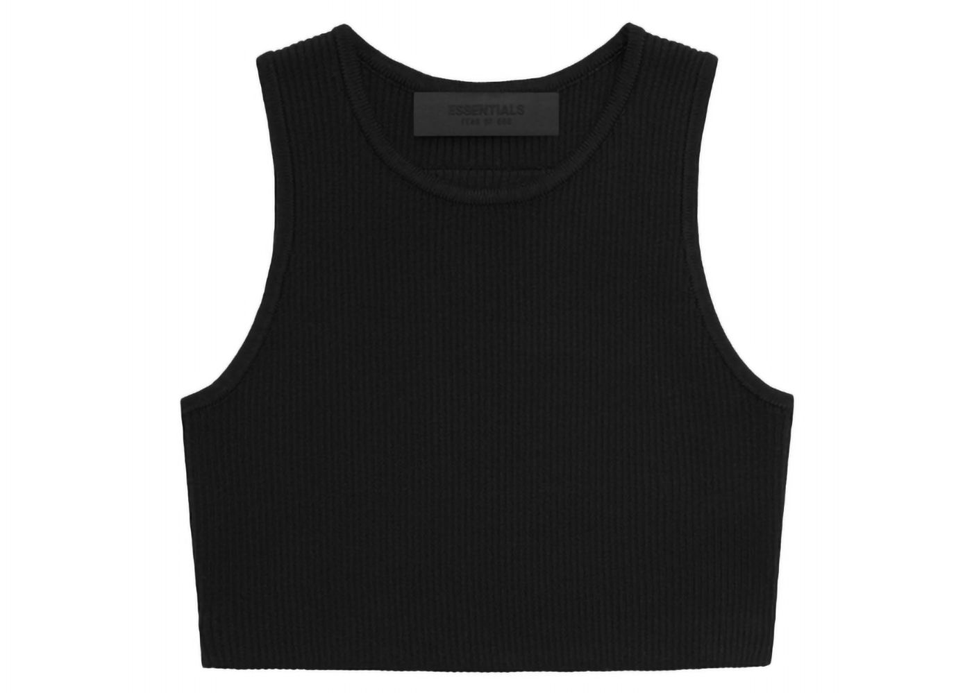 Sweater Fear of God Core Collection Knit Sport Tank Black Sort | 192SU245340FW, 0