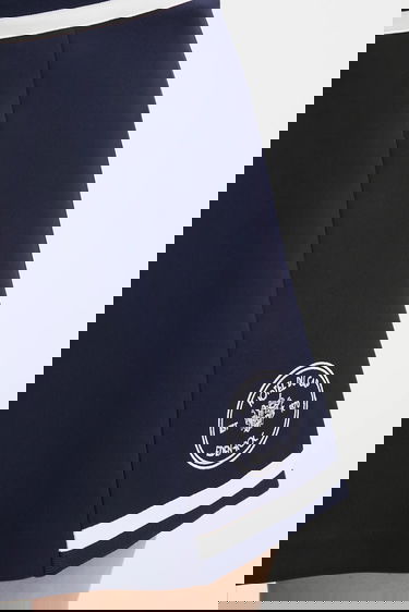 Nederdel Sporty & Rich Sporty & Rich Eden Crest Embroidered Mila Pleated Mini Skirt Mørkeblå | SK01160666BL107, 3