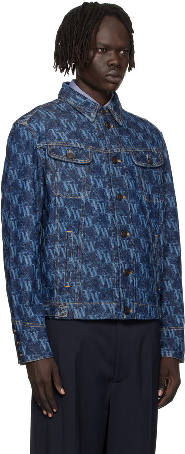 Jakke Vivienne Westwood Vivienne Westwood Stormrider Denim Jacket Blå | 2801000K-W014I-, 1