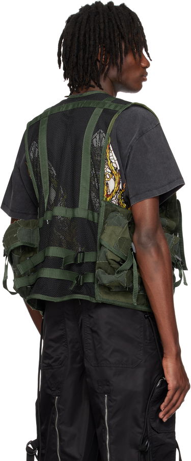 Vest Who Decides War Who Decides War Milly Cargo Vest Grøn | 1131320011SS25, 2