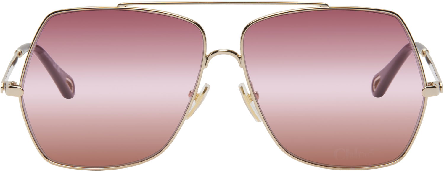 Solbriller CHLOÉ Aly Sunglasses Metalisk | CH0278S-003, 0