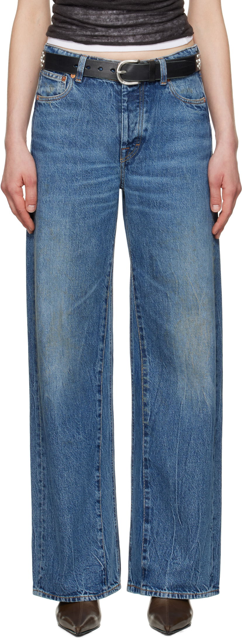 Jeans OUR LEGACY Our Legacy Treble Cut Jeans Blå | W2255TCD