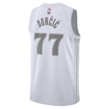 Jersey Nike Dri-FIT NBA Swingman Luka Dončić Dallas Mavericks City Edition Basketball Jersey Hvid | FQ4339-100, 2