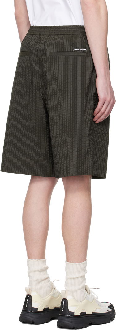 Shorts MAISON KITSUNÉ Maison Kitsuné Elasticated Bermuda Shorts Grøn | OM01406WC5032, 2