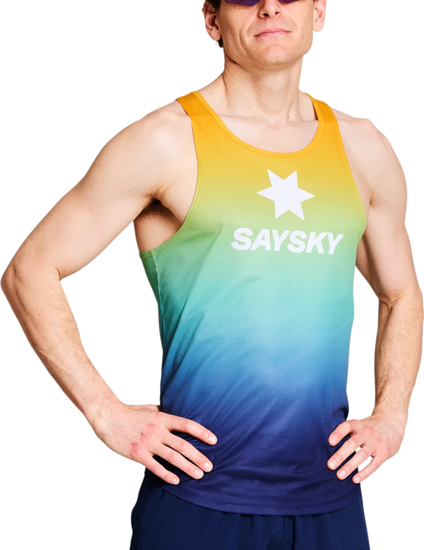 Tanktop Saysky Saysky Drip Dye Flow Singlet Flerfarvet | nmrsi60c-1032