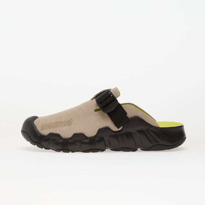 Sneakers og sko Keen Hyperport Clog Leather M Metalwood Plaza Beige | 10058584KEN01