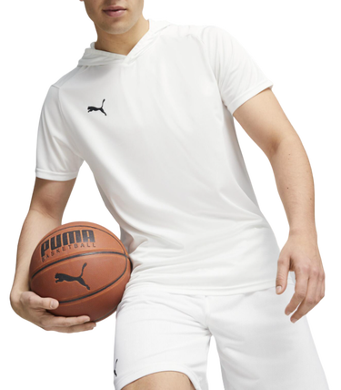 T-shirt Puma Hoops Team Shooting Shirt Hvid | 676636-02, 0
