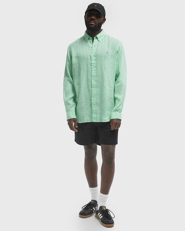 Skjorte Polo by Ralph Lauren Polo Ralph Lauren Linen Sport Shirt Grøn | 710966294011, 2