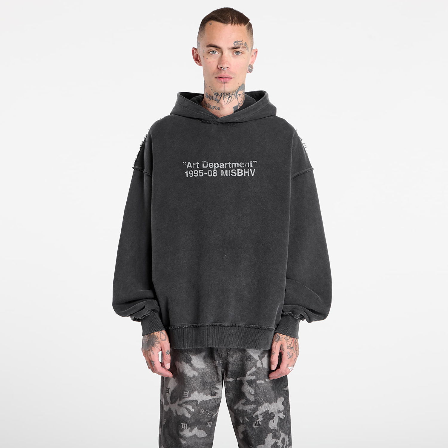 Sweatshirt MISBHV MISBHV Basic Hoodie Sort | 251M230, 0