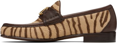 Sneakers og sko Valentino Valentino Garavani VLogo Signature Calf Hair Loafers Brun | 6Y2S0J68XGL, 2