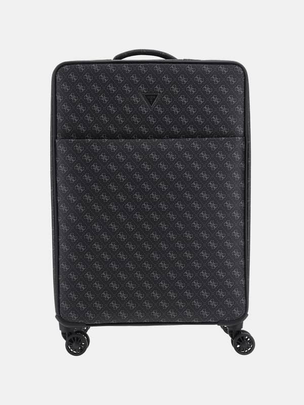 Håndtaske GUESS Ederlo 4G Trolley Sort | TMVZLSP3302, 0