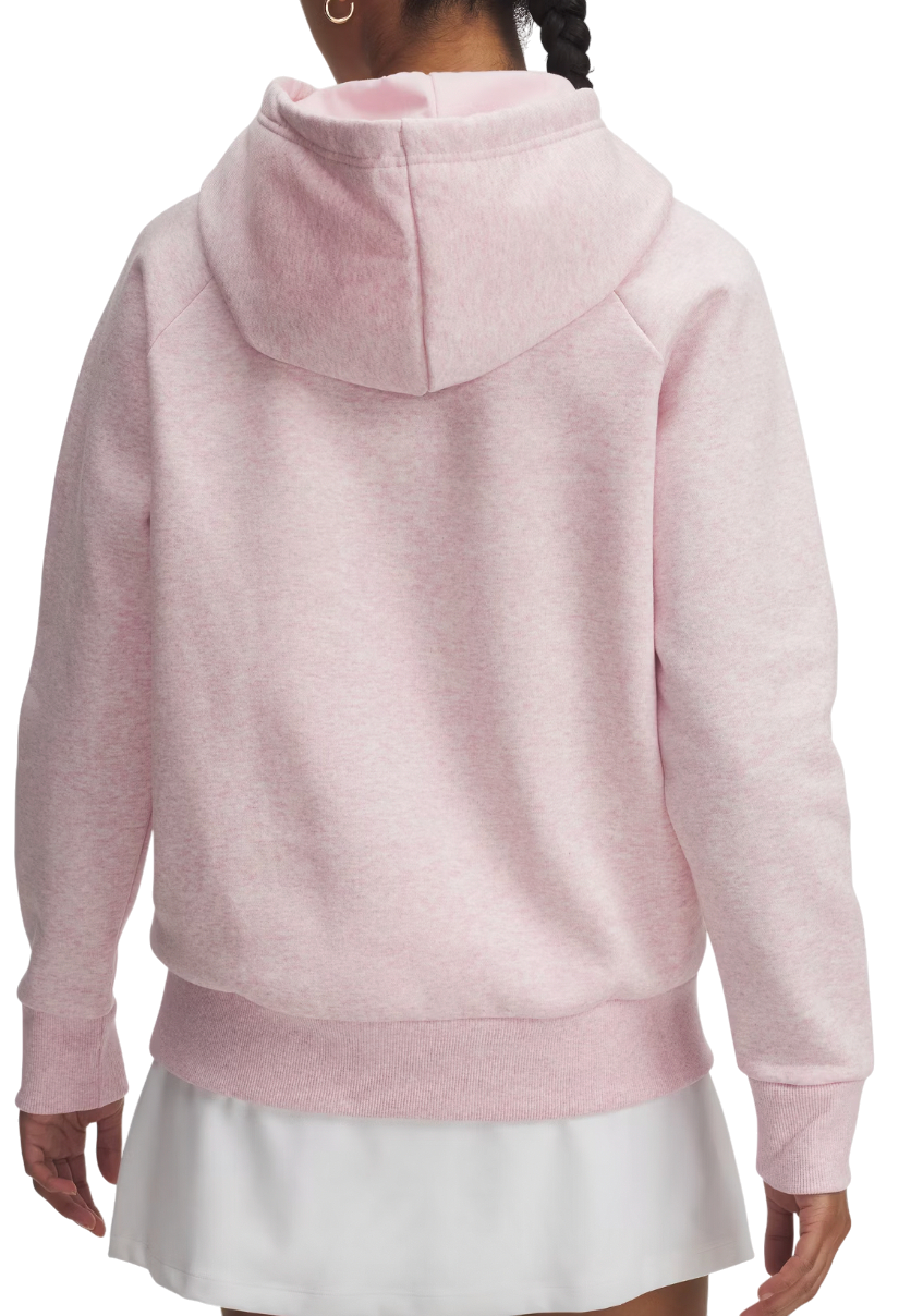 Sweatshirt Under Armour Rival Fleece Hoodie Lyserød | 1379500-648, 1
