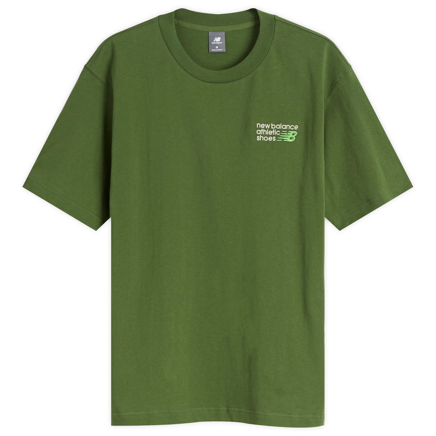 T-shirt New Balance Athletics Premium Logo T-Shirt Grøn | MT41908-DAE, 0