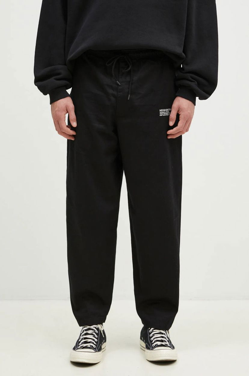Joggingbukser Neighborhood NEIGHBORHOOD Easy Pants Sort | 242TSNH.PTM02