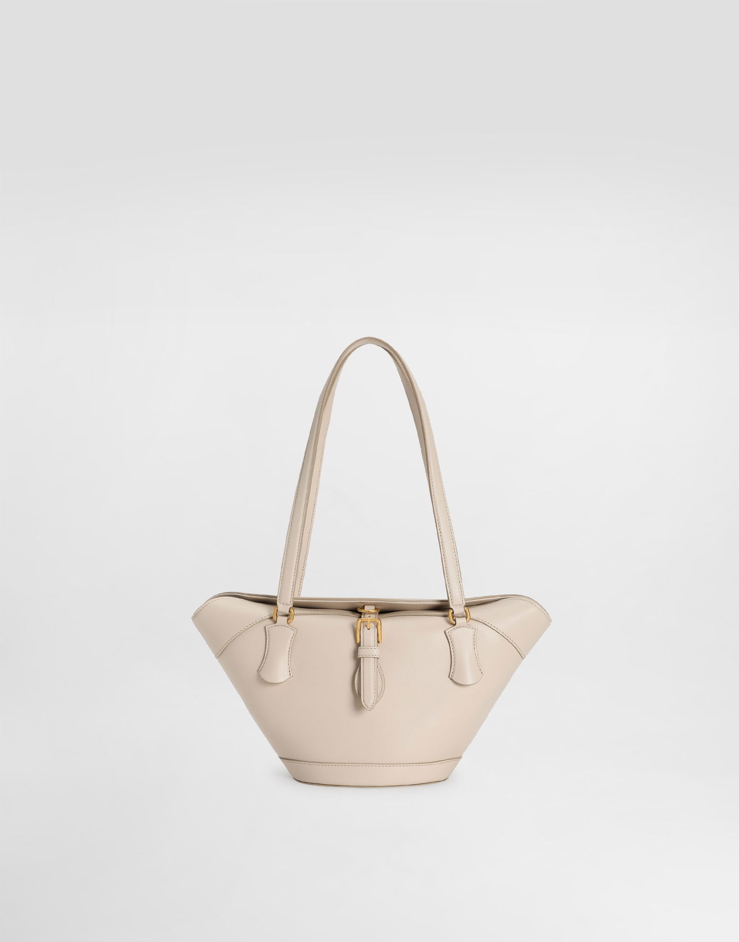 Håndtaske Dolce & Gabbana Dolce & Gabbana Capri Coffa Calfskin Bag Beige | BB7815AK27480004, 0