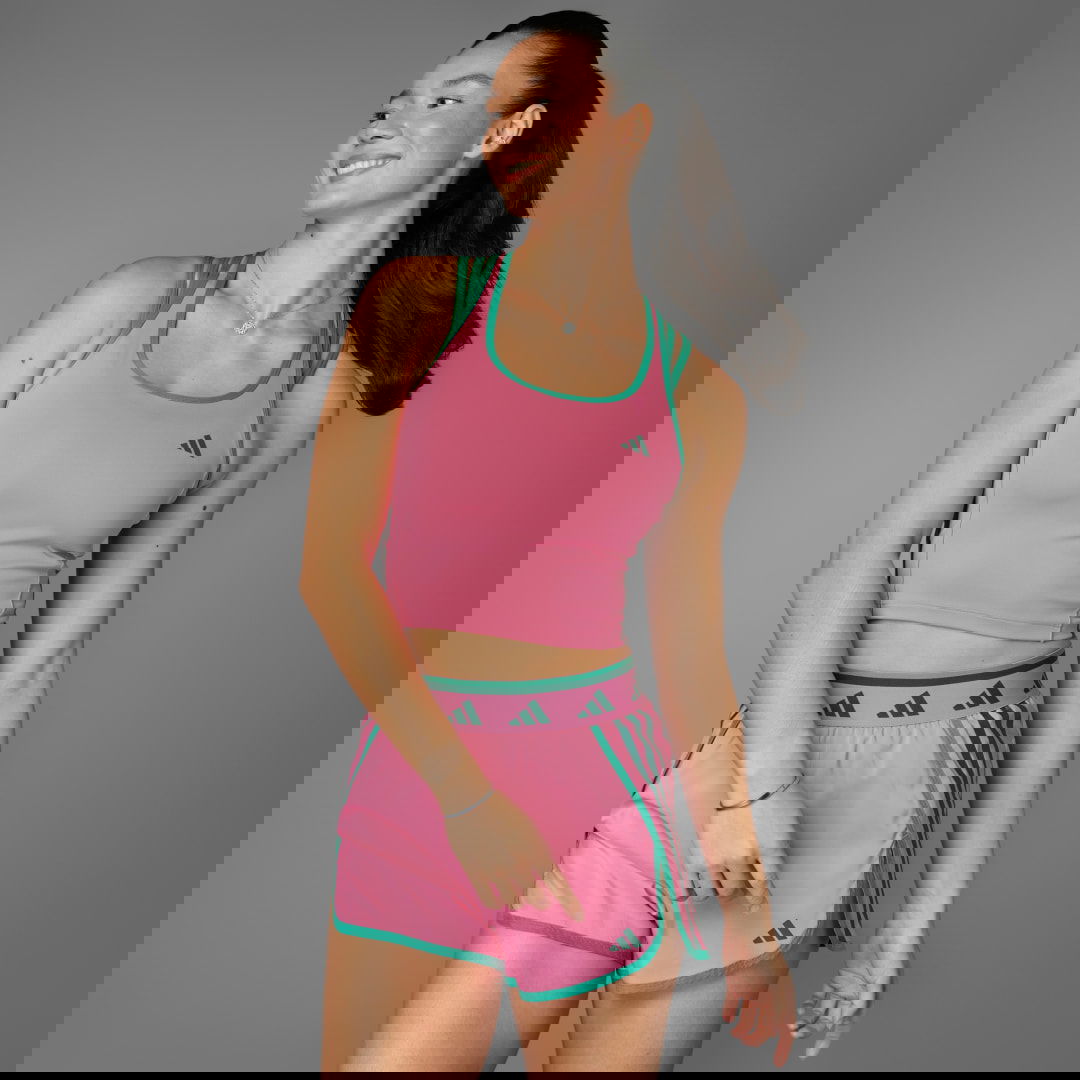 Shorts adidas Performance Hyperglam Color Pop Tank Top Lyserød | JE8810, 0