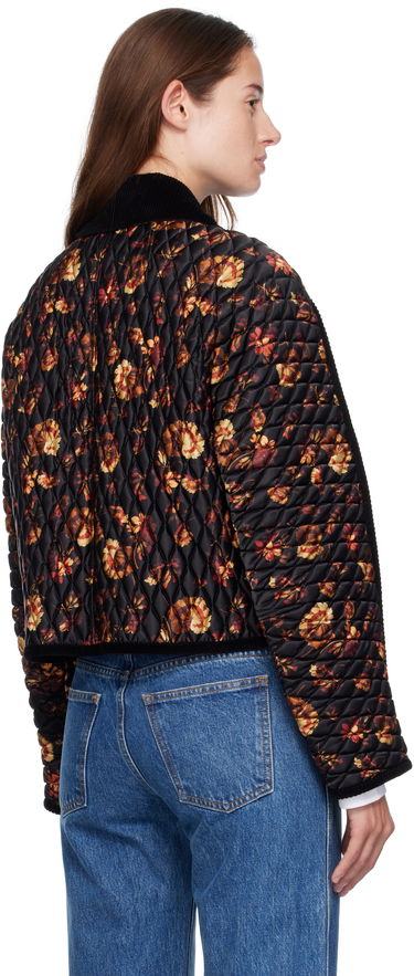 Jakke Burberry Burberry Floriston Quilted Jacket Sort | 8116976, 2
