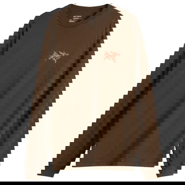 T-shirt Arcteryx Kragg SL Bird Tile LS T-Shirt Brun | X000009537-022412, 1