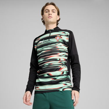 Sweater Puma Portugal Pre-Match Quarter-Zip Top Flerfarvet | 779545_18, 0