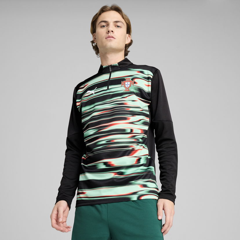 Sweater Puma Portugal Pre-Match Quarter-Zip Top Flerfarvet | 779545_18