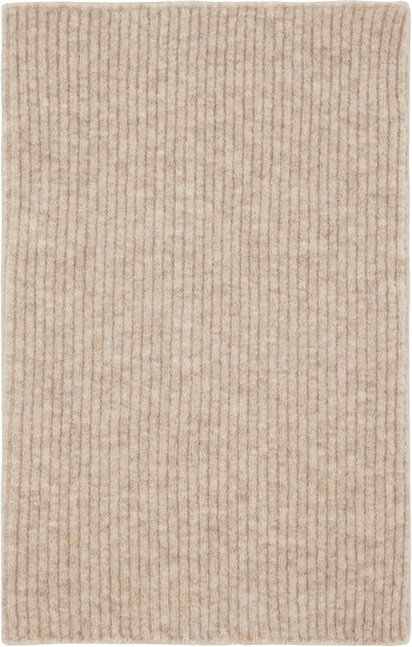 Tørklæde Rick Owens Rick Owens Concordians Tube Scarf Beige | RP02E4484 KWP