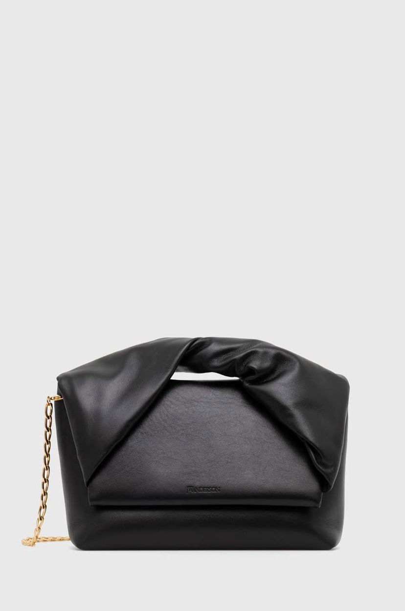 Håndtaske JW Anderson Large Twister Bag Sort | HB0538.LA0315.999